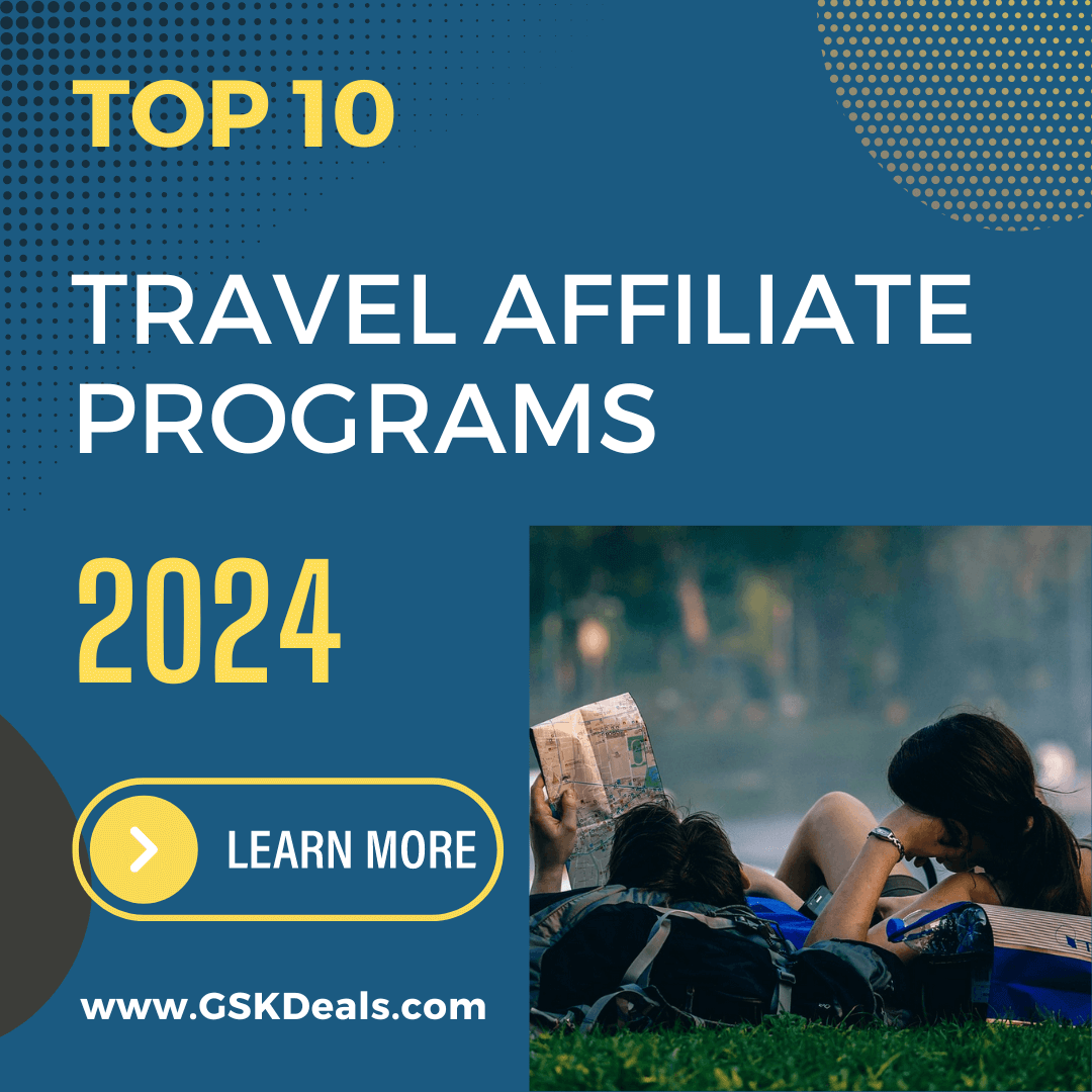 Top 10 Travel Affiliate Programs in 2024